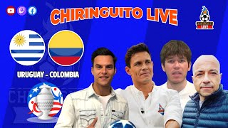 ⚽ URUGUAY  COLOMBIA  La COPA AMÉRICA se vive en CHIRINGUITO LIVE [upl. by Warenne]