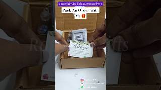 Packaging Orders  Package a Mini album Order With Me  Small business order packing [upl. by Nahte]