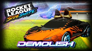 Demolish Opponent Rocket League Side Swipe ⚡️ [upl. by Aeht]