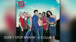 Don’t Stop Movin’  S Club 7 8D [upl. by Ario]