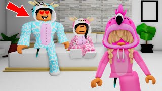 Brookhaven But I SNUCK into A ODERS ONESIE Only SLEEPOVER Party [upl. by Eizzil646]