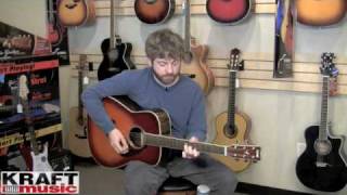 Kraft Music  Yamaha FG730S Acoustic Guitar Demo [upl. by Barcot323]