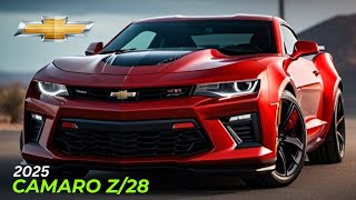 650 Horsepower Roar The 2025 CHEVROLET CAMARO Z28 Revealed [upl. by Ordnasil]