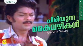 പിരിയുന്ന കൈവഴികള്‍  Piriyunna Kaivazhikal  Aniyaatha Valakal  Evergreen Film Song  KJ Yesudas [upl. by Hnahym]