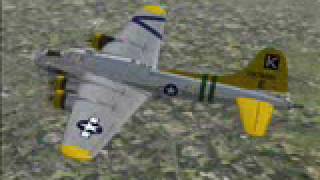 New FDG2 B17 FlyingFortress for FS2004 amp CFS2 [upl. by Etnohs]