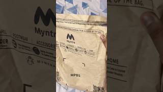 Myntra haul myntrahaul shorts shortsfeed bangla [upl. by Hardan]