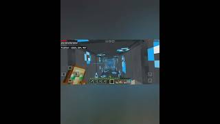 Build raid farm Episode 8 MINECRAFT POCKET EDITION YouTube Shorts [upl. by Eerahs]