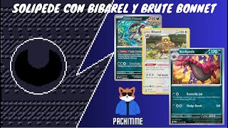 Scolipede Con Bibarel Y Brute Bonnet Deck List Pokémon TCG Twiligth Masquerade [upl. by Enninaej952]