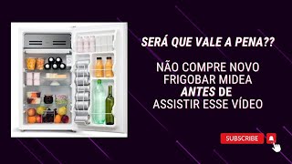 FRIGOBAR MIDEA 93L É BOM ESSE ME AGRADOU É BONITO E TEM ÓTIMO CUSTO BENEFÍCIO [upl. by Atteynad361]