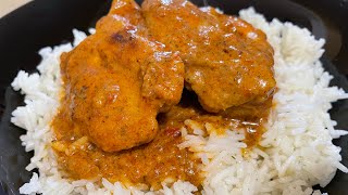 EASY BUTTER CHICKEN RECIPE  BUTTER CHICKEN [upl. by Dewie]