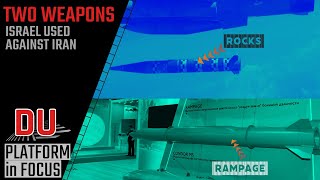 Which two weapons IAF deployed to decimate Iranian targets  ROCKS amp Rampage [upl. by Notsua]