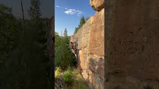 Mustached Pads V4  FA  Castlewood Canyon [upl. by Aimehs]