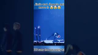 Jimin and Jhopes epic move is jiminjhope bts army love boybandfandom [upl. by Anadal]