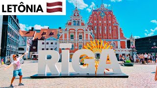 O QUE FAZER EM RIGA CAPITAL DA LETÔNIA  TURISMO E DICAS DE VIAGEM [upl. by Aizitel]