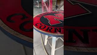 Cornbread Custom Signs is the Official Shop for Nebraska Cornhuskers Wood Art Huskers huskernation [upl. by Jurdi]