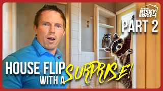 House flip with a surprise  Part 2 of 3  Before amp After Renovation  Risky Renos [upl. by Amabil]