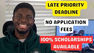 100 Universities  No Application Fees  February amp March Priority Deadline  USA 🇺🇸 [upl. by Imij135]