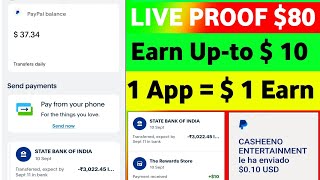 Top 3 PayPal Earning Apps Instant payment  PayPal Earning Apps Today  Best PayPal Earning App 2024 [upl. by Yc464]