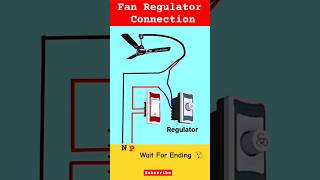 Avoid MistakesRegulator Switch Celling Fan Setup  Ceiling Fan Connection wiringdiagram [upl. by Gaylord]