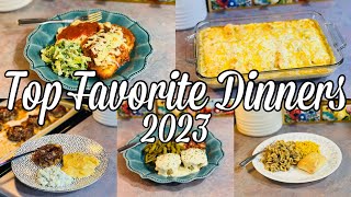 TOP FAVORITE RECIPES OF 2023  Easy Dinner Ideas  December ❄️ [upl. by Raffaj]