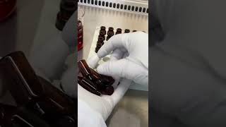 Just placing vials sterile compounding pharmacy glp1 peptides medicine [upl. by Smaj]