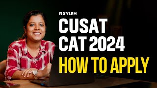 How to Apply CUSAT CAT 2024  Xylem KEAM [upl. by Adyht]