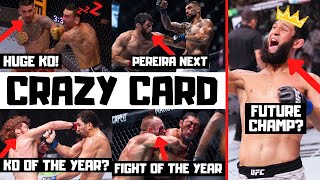 UFC 308 Event Recap Topuria vs Holloway Full Card Reaction amp Breakdown [upl. by Ransome]