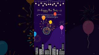 Happy New Year 2025 Motion Graphics  New Year Wishes [upl. by Ivzt]