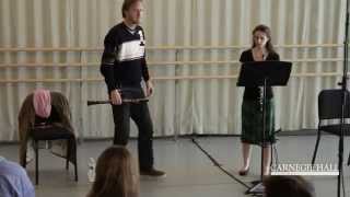 Carnegie Hall Oboe Master Class Rossinis La scala di seta [upl. by Marlette]