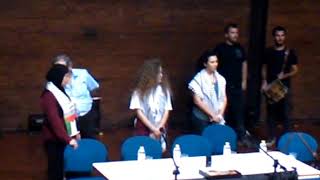 Ahed Tamimi BDS en València [upl. by Annairba924]