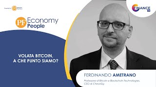 FamilyEconomy  Ferdinando Ametrano volata Bitcoin a che punto siamo [upl. by Cox]