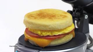 Hamilton Beach Breakfast Sandwich Maker [upl. by Imerej]