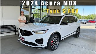 Exploring The 2024 Acura MDX Type S ADV  Luxurious 3Row SUV Review  Vagabond Builds [upl. by Anisirhc]