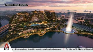 Resorts World Sentosa expansion New waterfront development targeted to be ready by 2030 [upl. by Avlis]