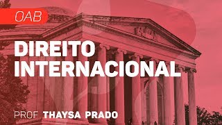 Direito Internacional  OAB  Nacionalidade  CURSO GRATUITO COMPLETO [upl. by Cid]