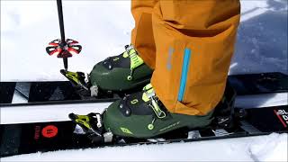 Tecton step out  Fritschi Swiss Bindings [upl. by Yesnnyl]