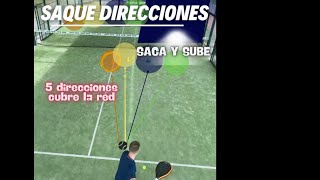 ¿Cómo SUBIR A LA RED tras SAQUE en pádel 🎾 EJERCICIO [upl. by Ollie]