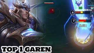 Wild Rift Garen  Top 1 Garen Gameplay Rank master [upl. by Morrie]