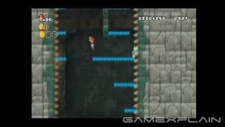 New Super Mario Bros Wii Level 5 Castle 1 Star Coins [upl. by Latreese]