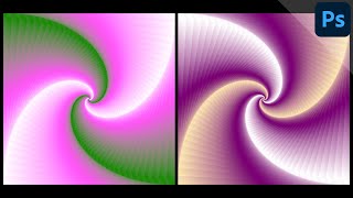 Square with gradient spiral  PHOTOSHOP TUTORIAL  ABSTRACT amp CREATIVE [upl. by Maker]