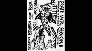 Moriorr Cz Live comp tracks from quotLiquidator AIDS Death Metal session IIquot 1988 2024 ReRip [upl. by Relyk]