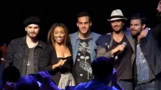 Full Final Panel Ian Somerhalder  Michael Malarkey etc at Bloody Night Con Brussels [upl. by Akemehc]