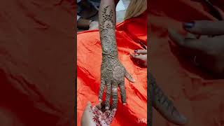 Piche hath ki Mehandi ki design ❤️ short video [upl. by Adnilahs161]