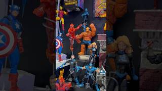 Marvel Legends Wolverine and SpiderMan Fantastic Four Figures actionfiguresreview fantastic4 [upl. by Marcia]