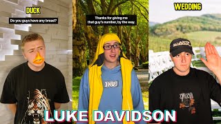 NEW LUKE DAVIDSON Shorts Compilation 9  Funny Luke Davidson TikToks [upl. by Homere36]