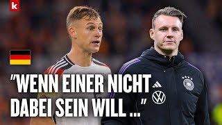 Kimmich findet klare Worte nach Absage von Bernd Leno  DFB Team [upl. by Yrod]