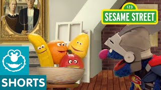 Sesame Street Super Grover Paints a Still Life  Super Grover 20 [upl. by Tiras]