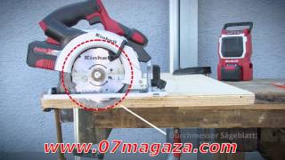 Einhell TE CS 18 Li Solo Daire Testere tanıtım videosu [upl. by Zaslow]