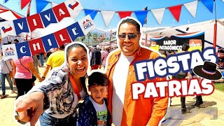 fondas en las fiestas patrias en chile 🎊 18 y 19 de septiembre dia de la chilenidad 🇨🇱 [upl. by Eniluj]