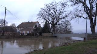 Les Inondations de la Zorn A Mommenheim et Schwindratzheim [upl. by Hagar]